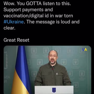 Ukraine Staying on Course for the NWO