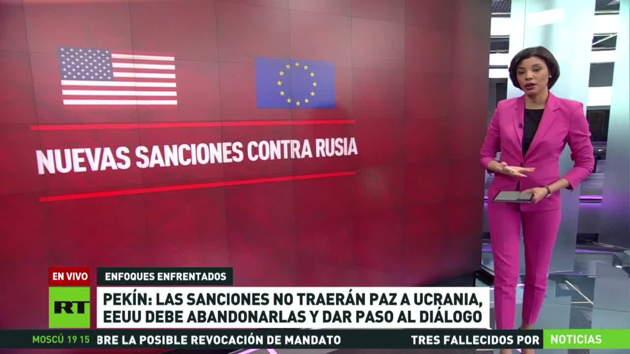 NATO, USA e UE annunciano che continueranno a inviare armi in Ucraina durante il conflitto.L'UE "non vuole che l'Ucraina perda",ha detto Josep Borrell.inviare armi all'Ucraina per rafforzare i siosatanazisti come loro