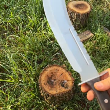Big Cheap Chopper Splitting Wood