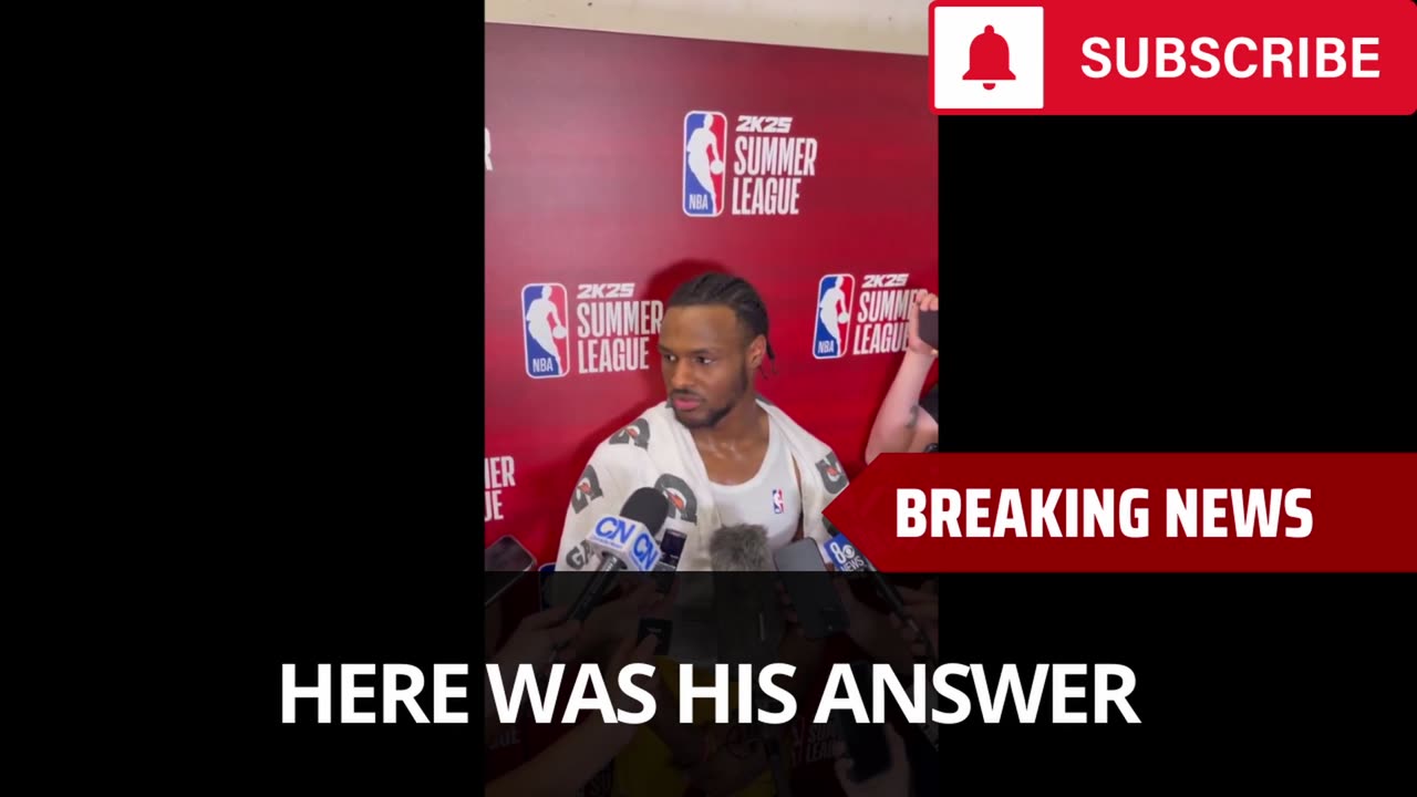 Bronny James Gives His Thoughts On Playing In The G League
