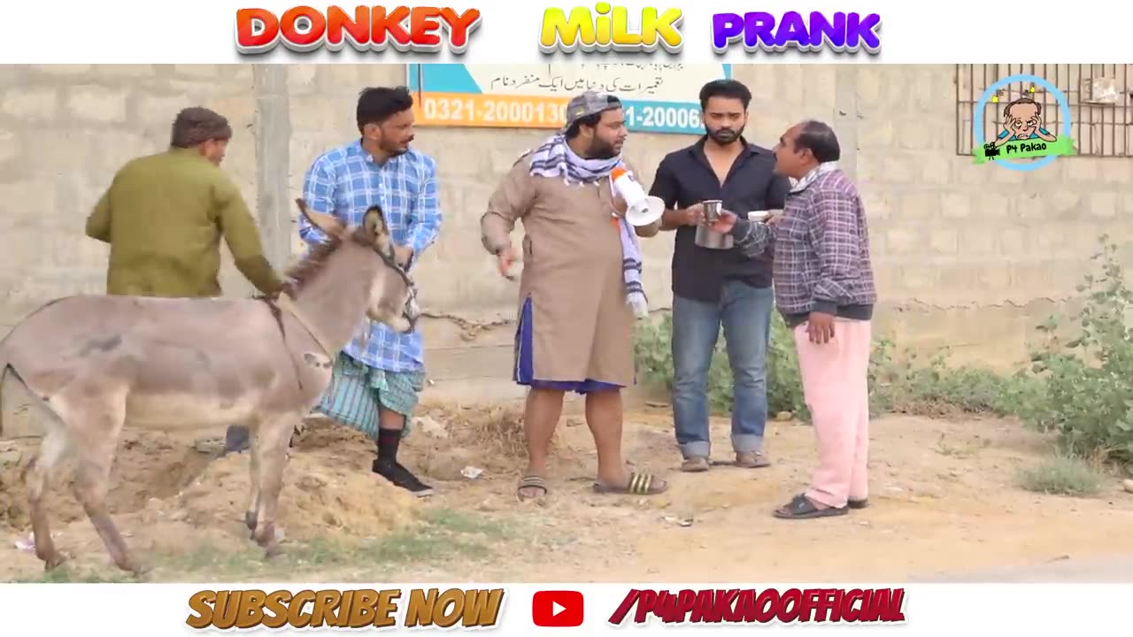 Donkey milk 🍼🍼🍼 prank