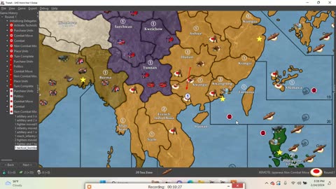 Axis & Allies 1940 computer game: Challenge Run