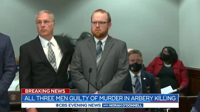 Three men found guilty in the murder of Ahmaud Arbery
