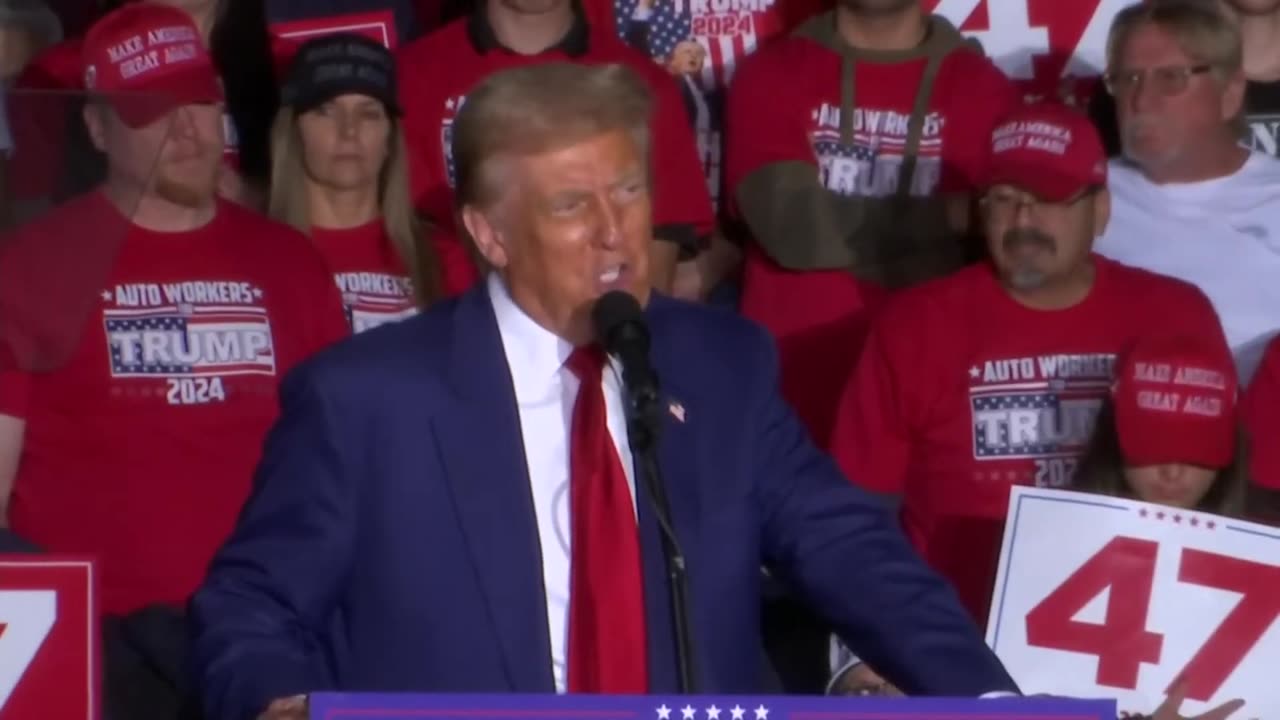 Trump hosts major MAGA rally in Michigan