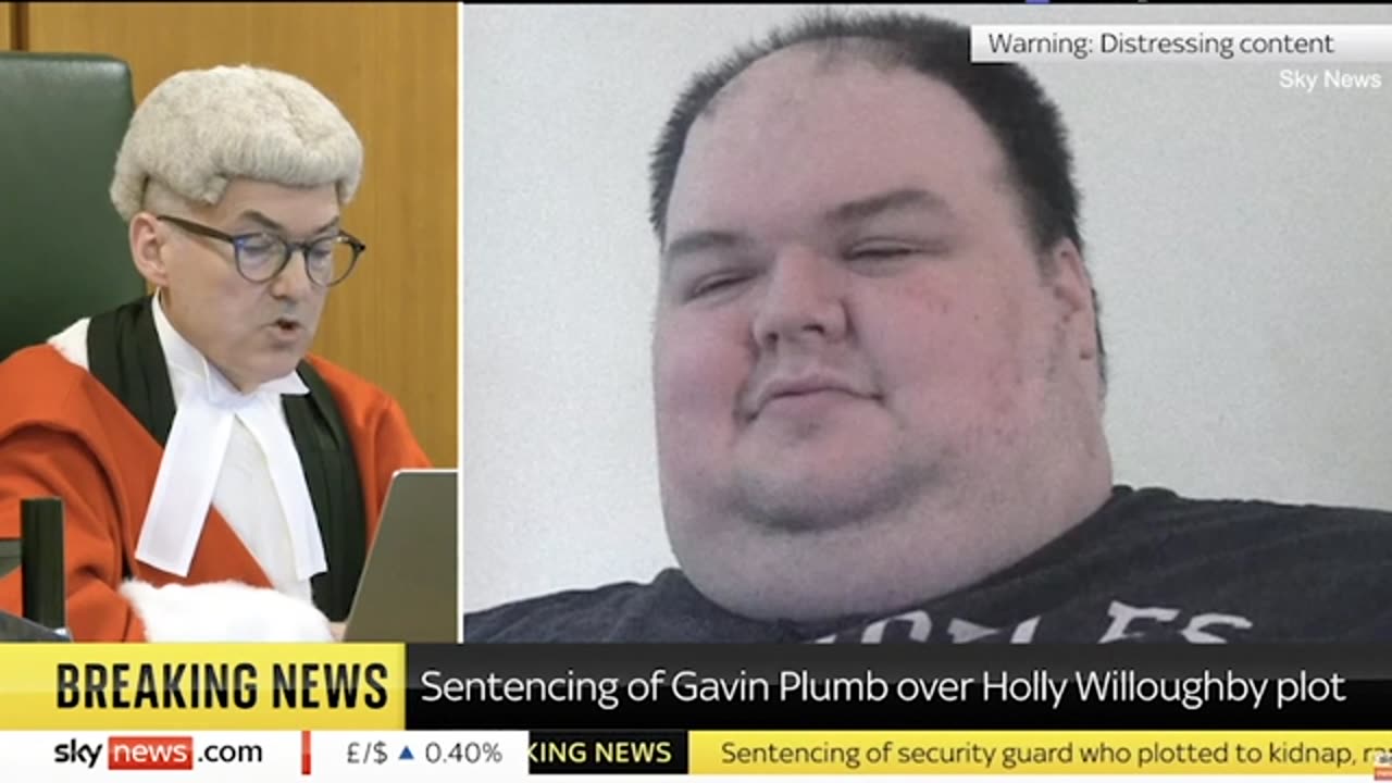 Security guard who plotted to kidnap Holly Willoughby with chloroform
