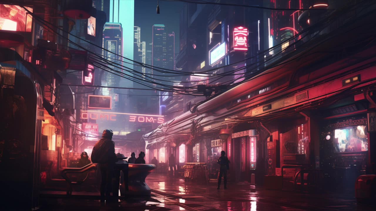 Welcome to Night City // Royalty Free Copyright Safe Music energetic, uplifting, EDM, upbeat, rave