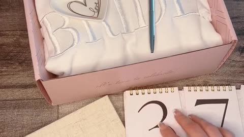 Unboxing Beautiful Journal