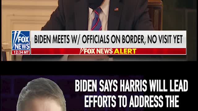 BIDEN ANNOUNCES HARRIS WILL LEAD EFFORTS TO ADDRESS THE BORDER CRISIS