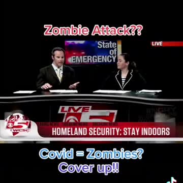 BREAKING NEWS ZOMBIE ATTACK ? ? ?