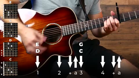 Old Town Road Guitar Tutorial -- Easy Chords