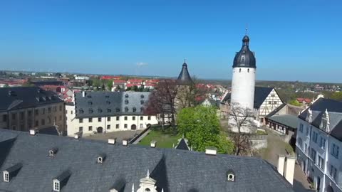 View Of Altenburg castle tower, Germany