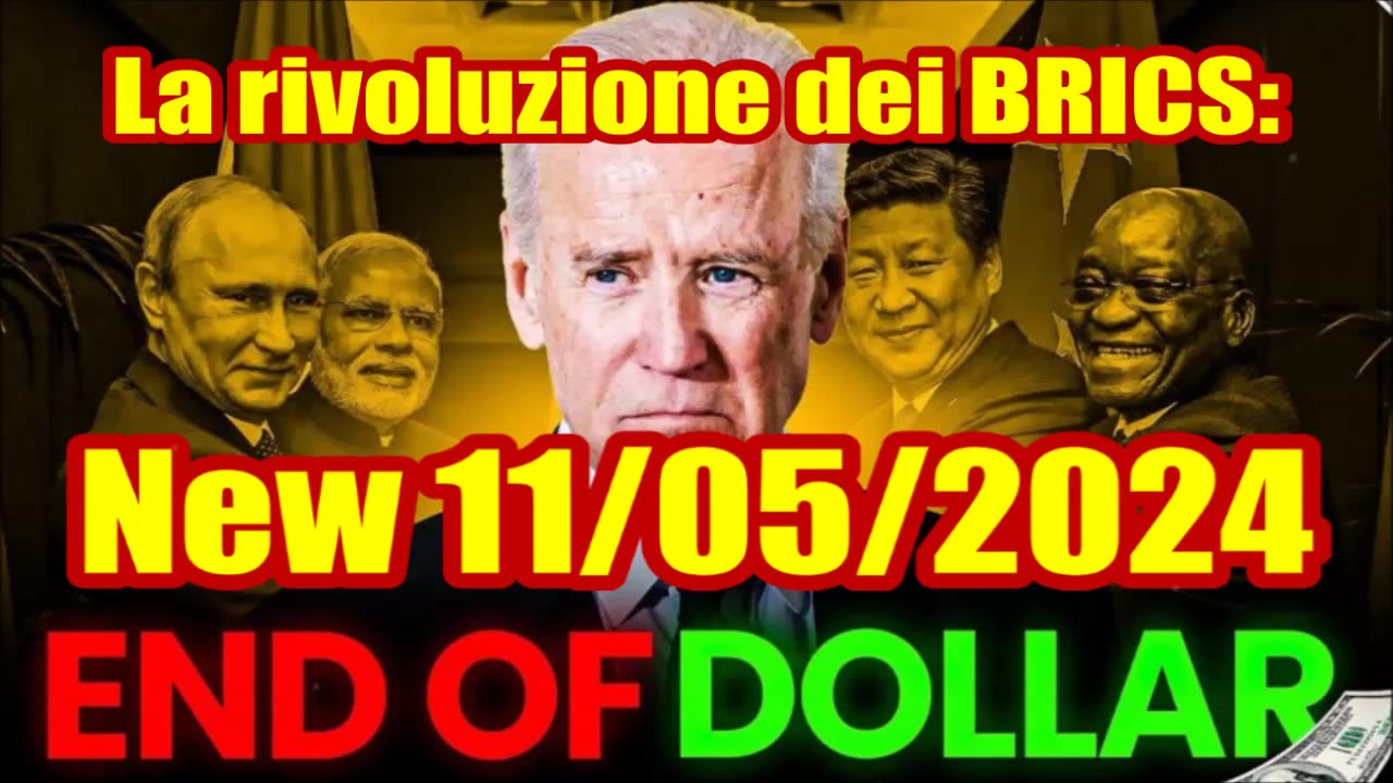 New 11/05/2024 260 miliardi di dollari di scambi commerciali senza un solo dollaro!