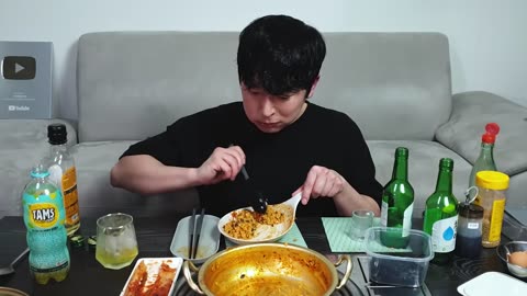 mukbang korean food #107