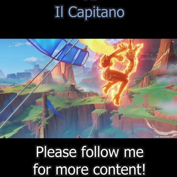 Pyro Archon Mavuika VS The Captain "Il Capitano" 3