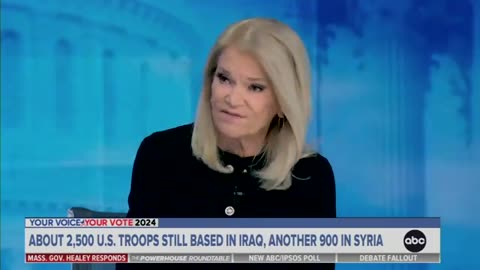 ABC news turns on Harris statement that no US military members are in conflict zones