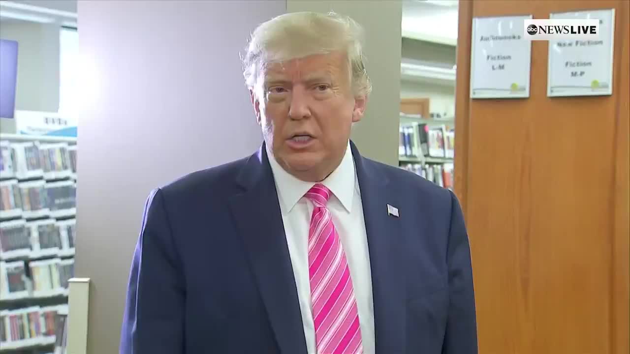 "I voted for a guy named Trump"