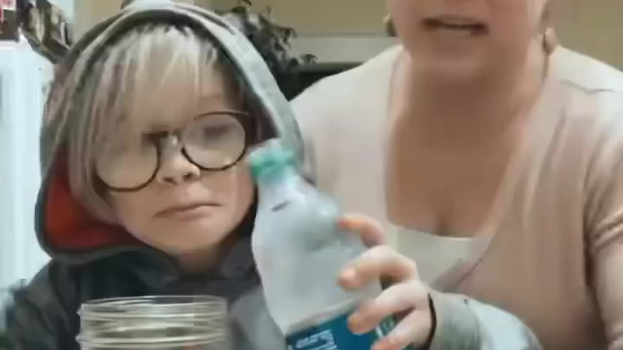 Mother & Son science experiment gone wrong