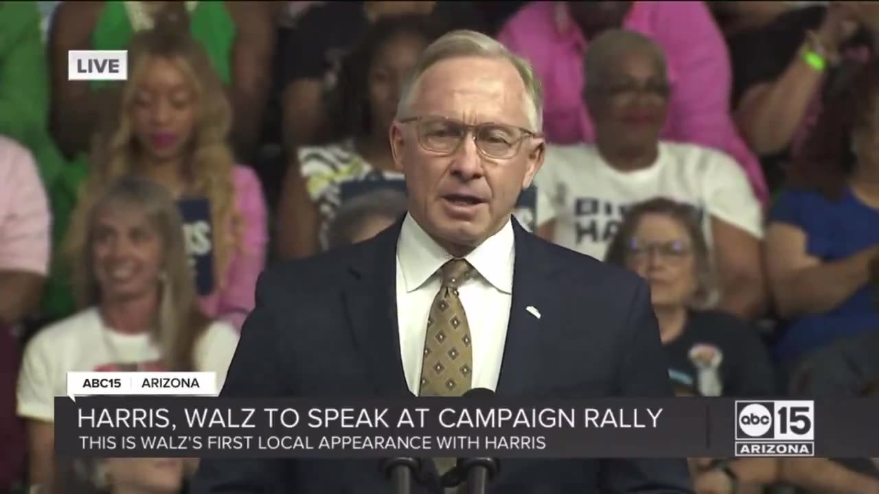 August 9, 2024 - Mesa, Arizona Mayor, a Lifelong Republican, Endorses Harris-Walz Ticket