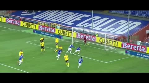 Primer gol de Ernesto Torregrossa con la Sampdoria