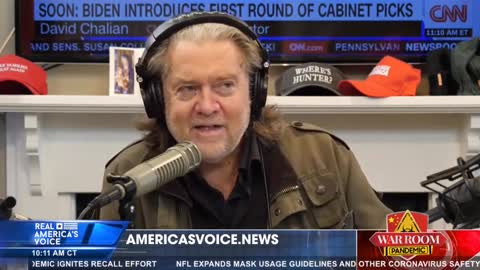 Steve Bannon's Prediction for the BIGGEST SCANDAL IN US AND WORLD HISTORY.