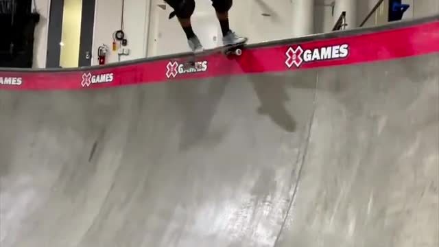 indoor skateboard