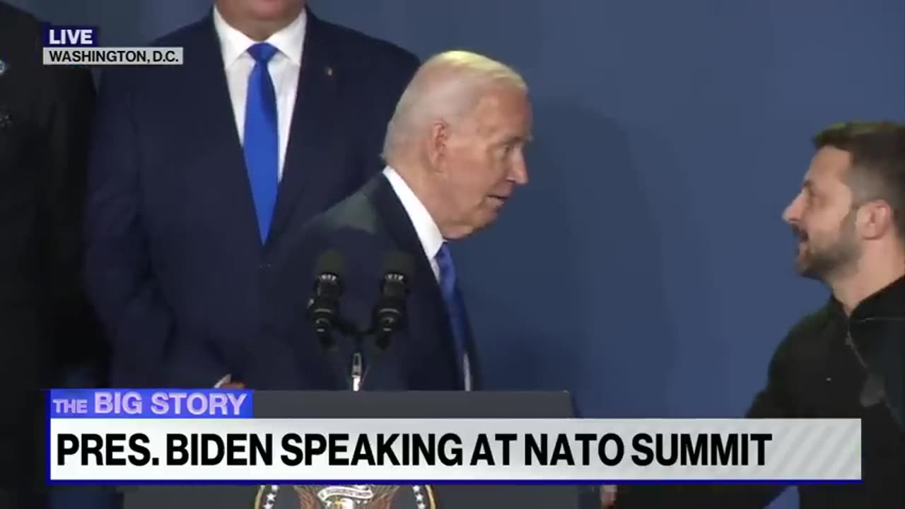 Biden introduces Zelenskyy as putin in gaffe during NATO Summit meeting