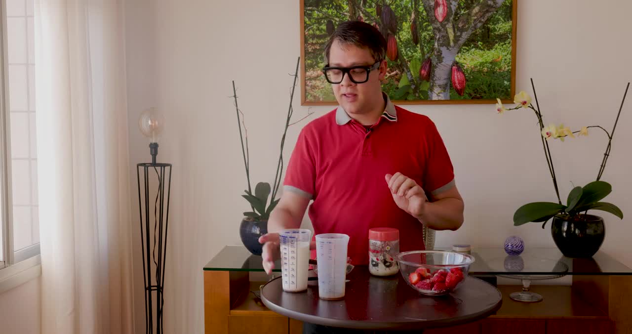 Mousse de fraise fabuleuse à la vanille - Light - légère - régime