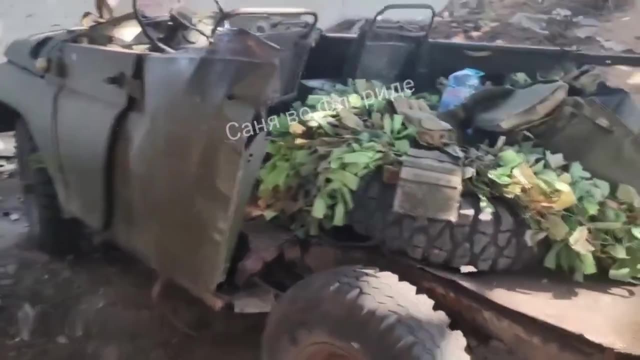 Uaz cabriolet, model “frame with blowing”.