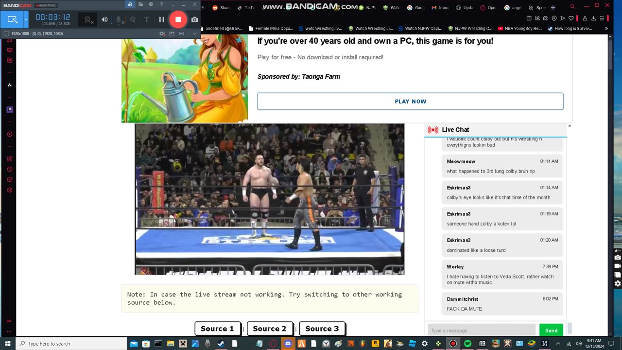 part 10 wrestling fan: NJPW World Tag League 2024 Finals 12/8/24 #njpw