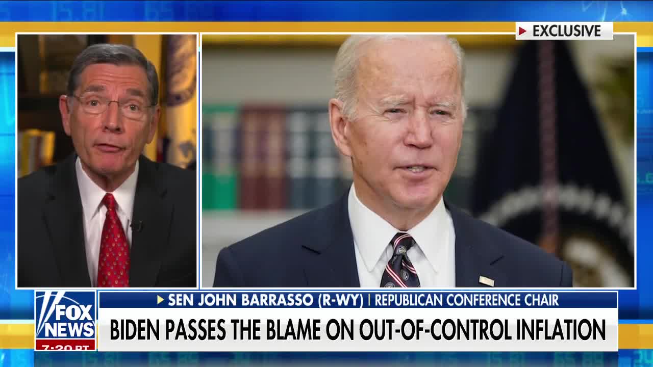 Biden's plan to fight inflation would get 'an F': Sen. Barrasso