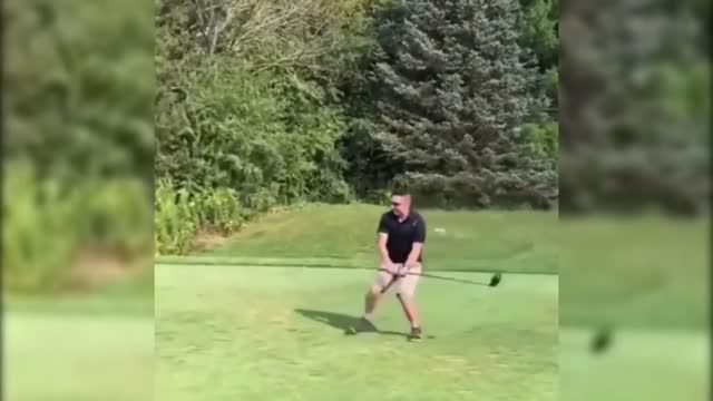 VERY dangerous sport, take care! GOLF FAILS COMPILATION