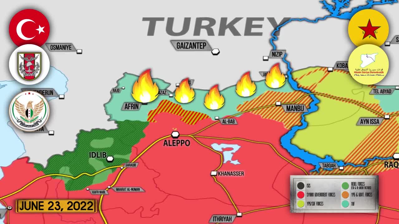ISIS Strikes Again In Central Syria June 24th, 2022