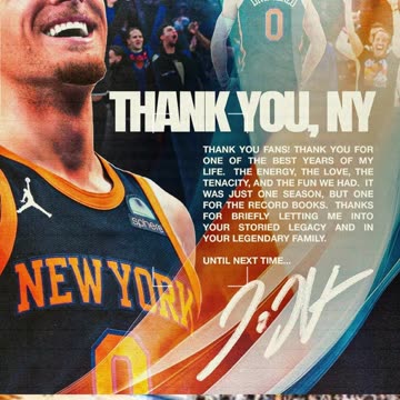 🙏 Donte DiVincenzo Thanks Knicks Fans After Trade! 🏀
