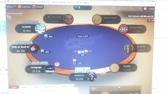 PokerStars..... blefando!!!!