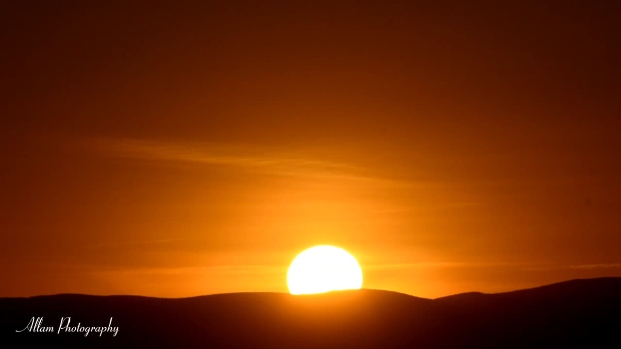 Beau coucher de soleil