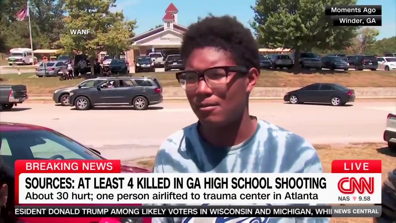 'I Got Pretty Lucky': Georgia Student Recounts Terrifying Close Call In School Shooting