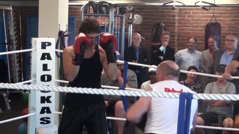 Justin Trudeau Boxing