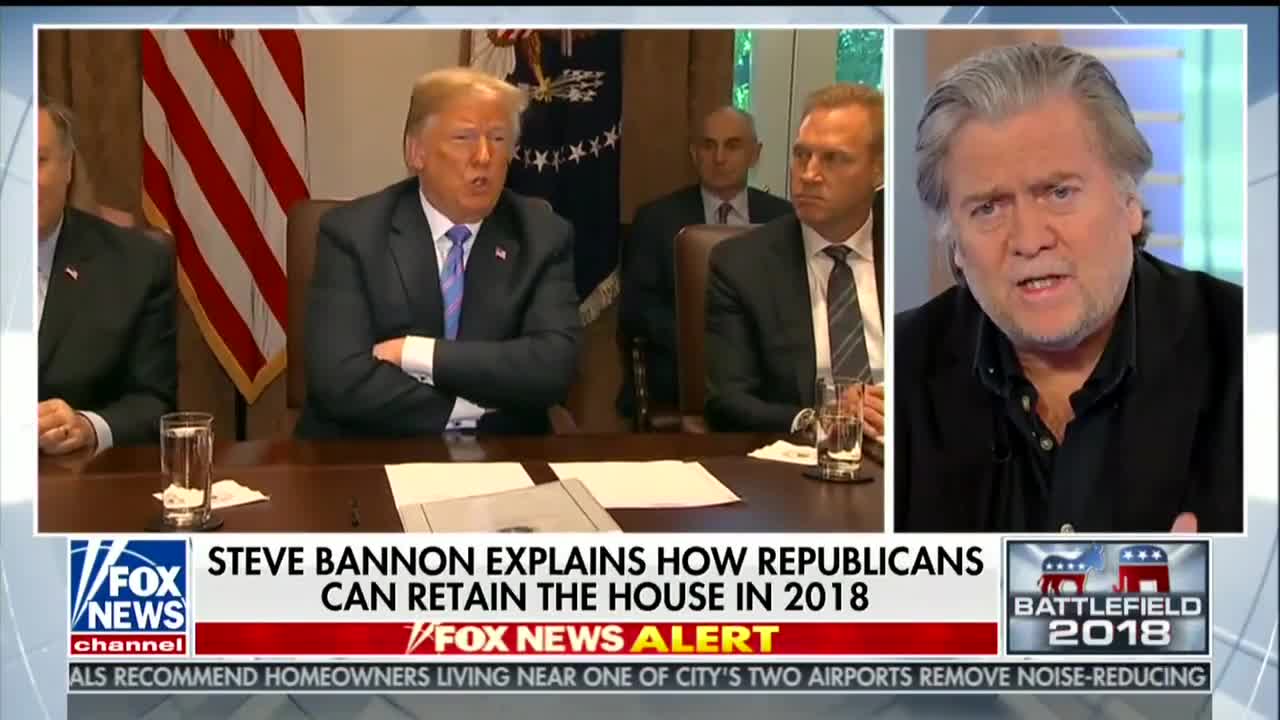 Bannon warns Trump voters they may have to vote for RINOs in midterms to prevent impeachment