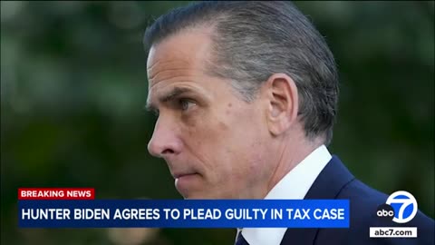 Hunter Biden changes plea to guilty in tax case