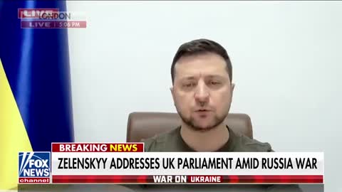 Zelenskyy channels Churchill in speech declaring Ukraine will ‘not give up’