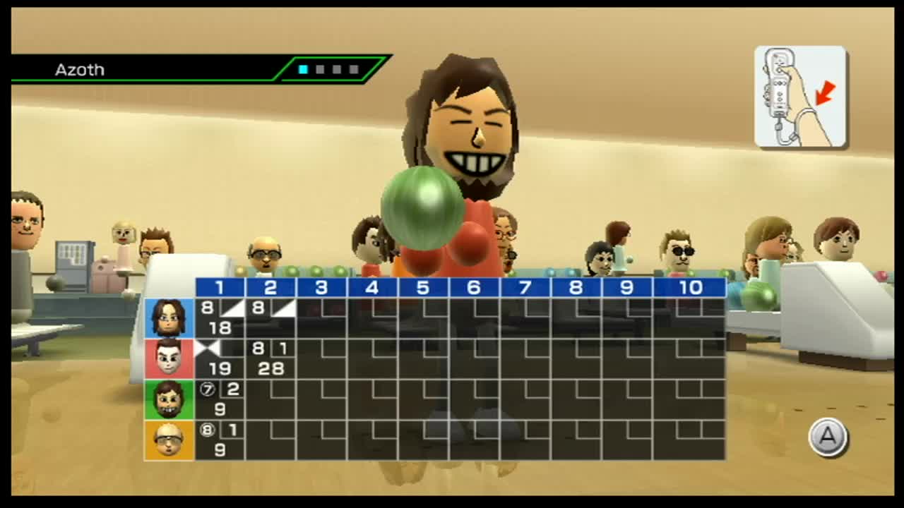 Wii Sports Bowling Game56 Part1