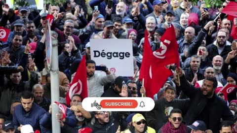 Thousands of demonstrations took place in Tunisia against the president's rule