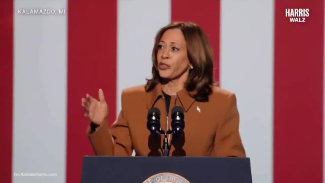 Kamala heckled, called a “piece of sh-t”, booed loudly at Kalamazoo, Michigan rally