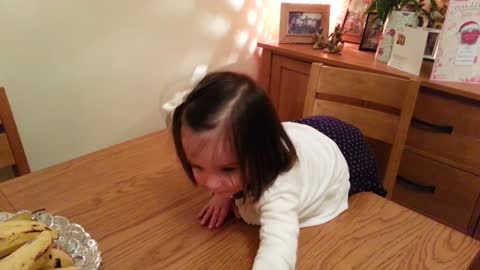 Little Girl Wants a Fork and Knife