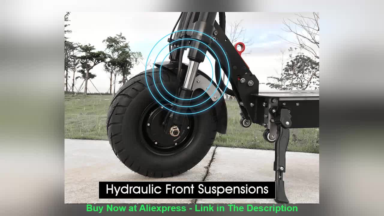 ⚡️ FLJ 13inch Electric Scooter with 6000W/60V Dual Engine Fat tire big wheel design double drive