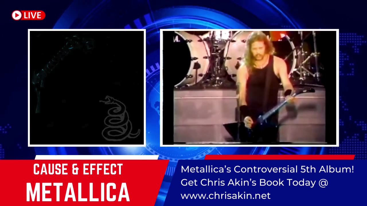 Get Cause & Effect: Metallica from Chris Akin Today!