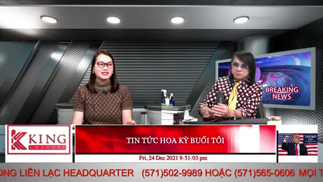 TIN TỨC HOA KỲ BUỔI TỐI - 12/24/2021 - King Channel - Old2024 Channel