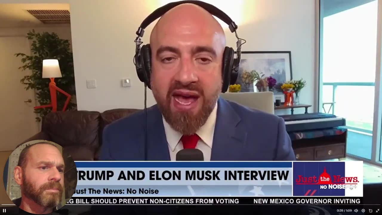 You guys hear that? Our government is not there for Trump or Musk