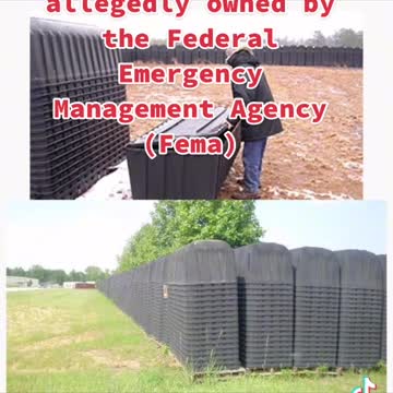 Plastic Coffins Outside Atlanta/Georgia