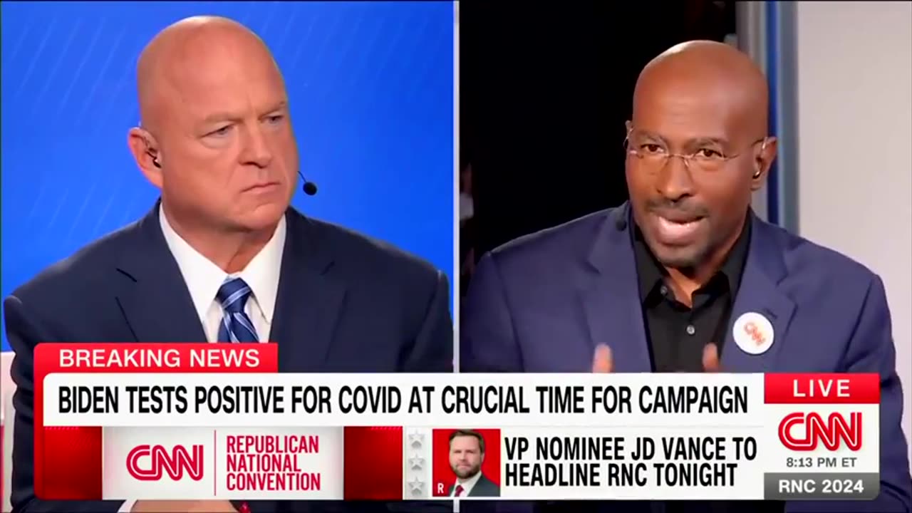 Van Jones spoke the truth “A bullet couldn't stop Trump. A virus just stopped Biden.